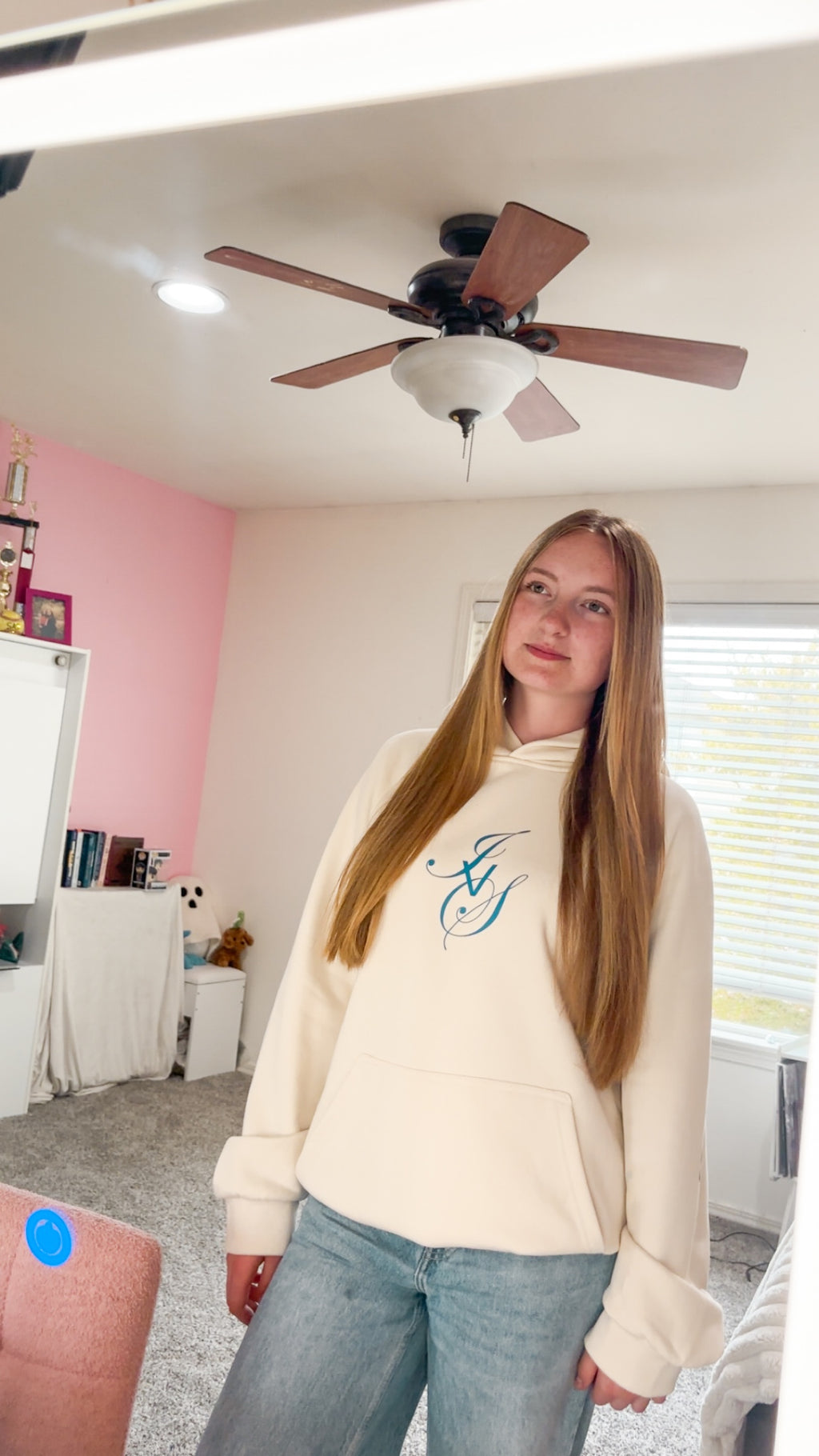 Iyla Von Sas - Monogram - Unisex Heavyweight Hoodie
