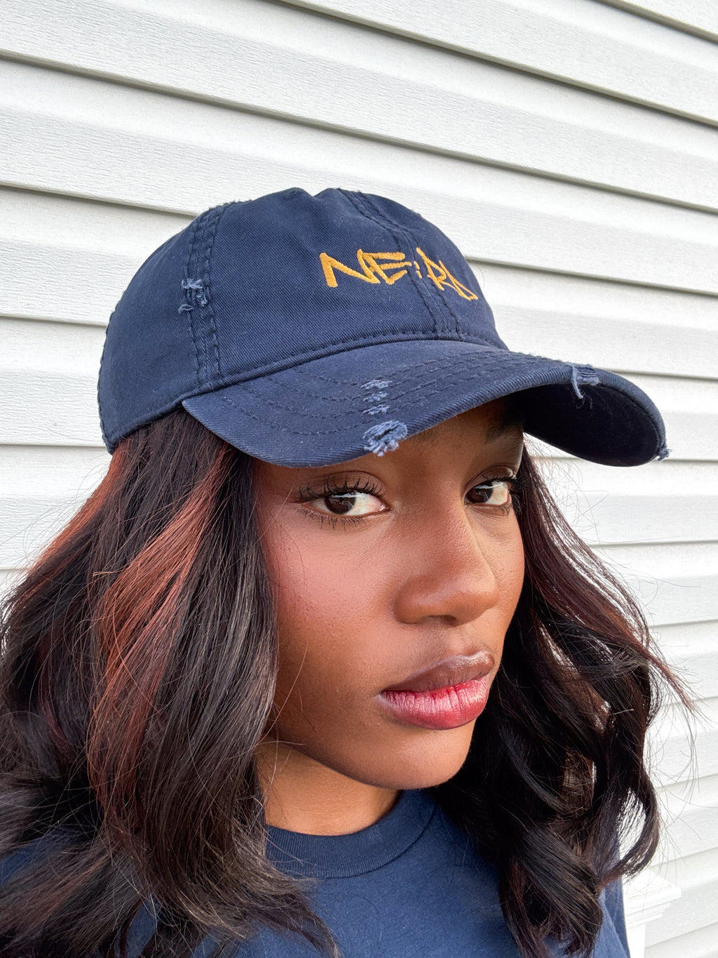 Gabby Anderson - NE:RD - Distressed Dad Hat