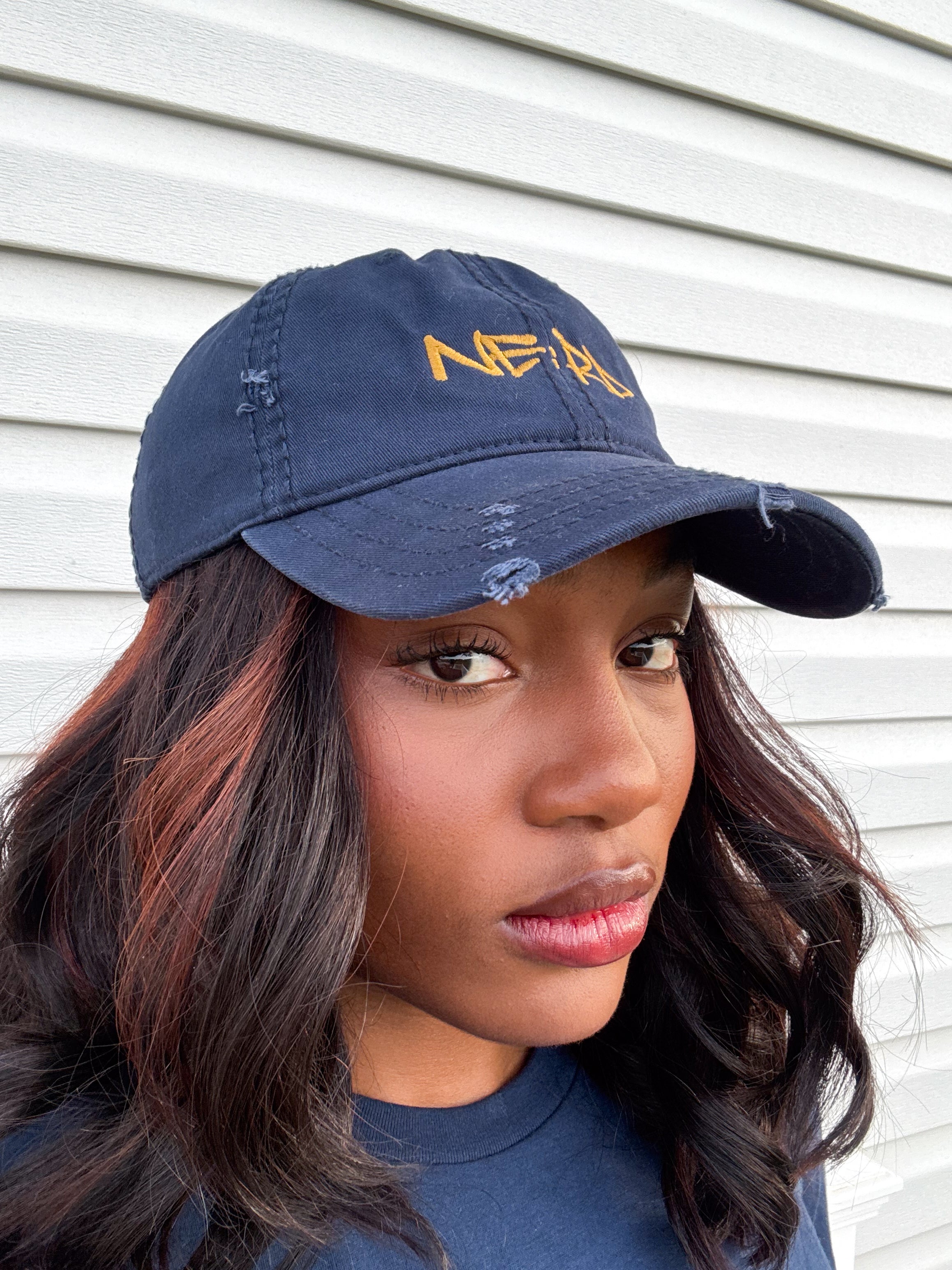 Gabby Anderson - NE:RD - Distressed Dad Hat