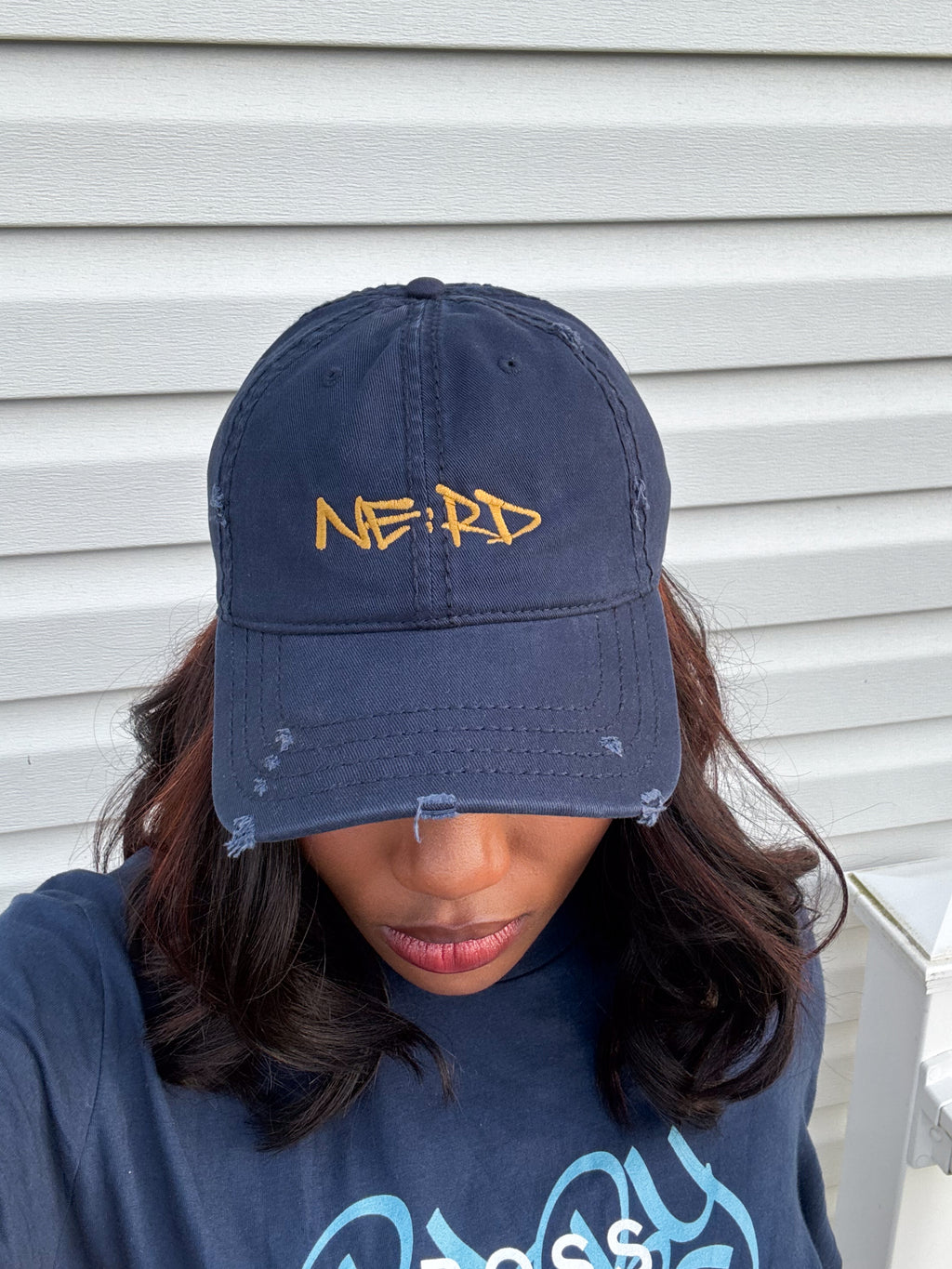 Gabby Anderson - NE:RD - Distressed Dad Hat