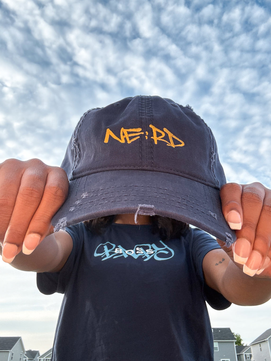 Gabby Anderson - NE:RD - Distressed Dad Hat