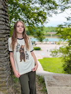 Lily Rowe - Way 'Nuff - Unisex Retro Ringer Shirt